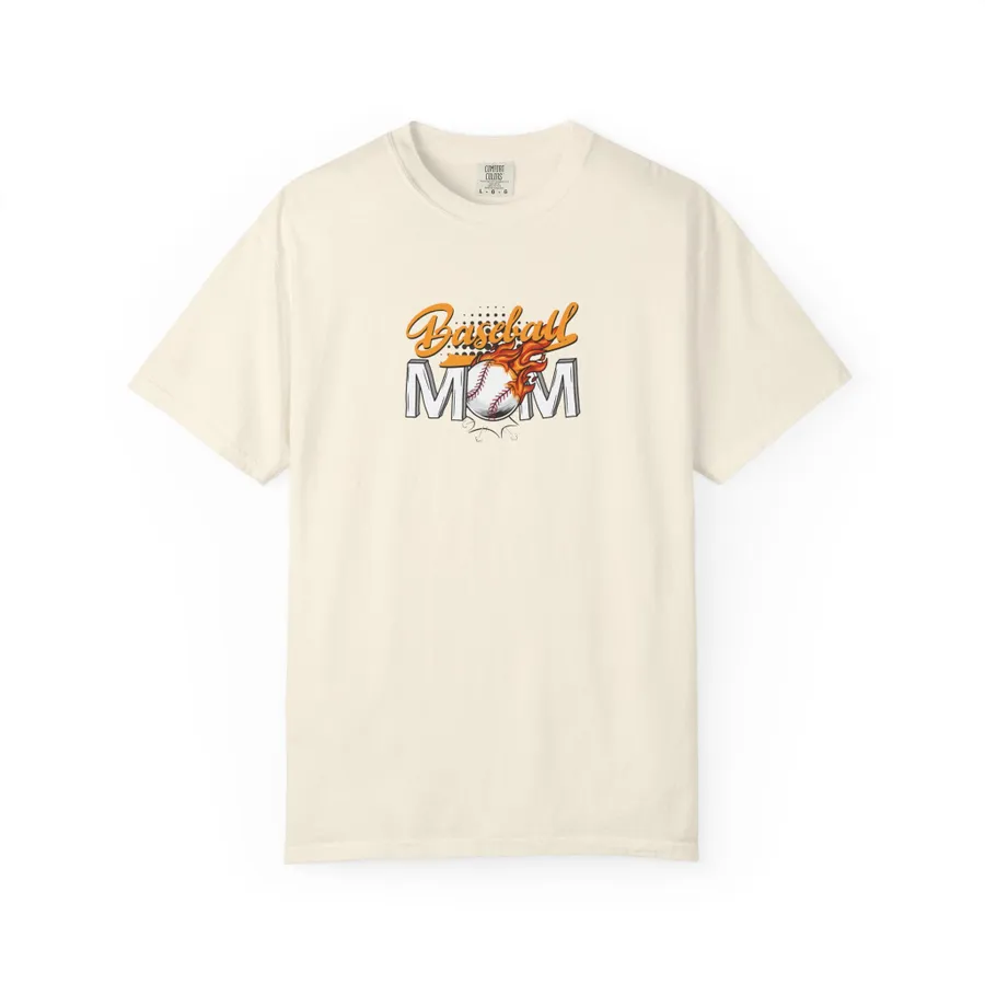 Beautiful Mom T-Shirt — Floral Script Mother's Day Tee