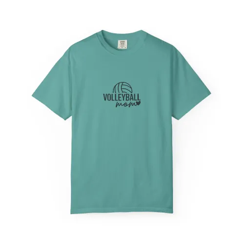Volleyball Mom T-Shirt — Graphic Volleyball Logo Tee for Proud Moms