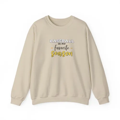 Baseball Is My Favorite Season Sweatshirt