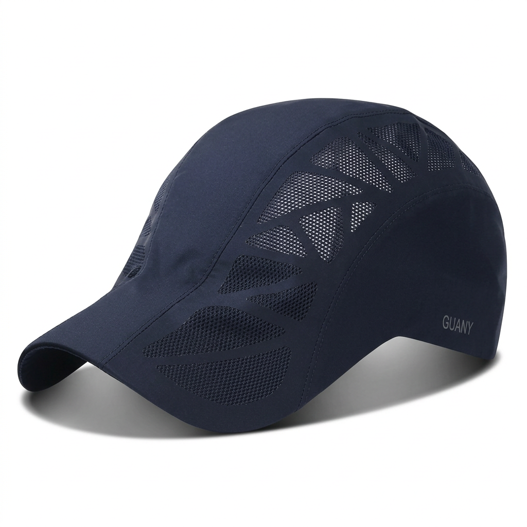 Quick-Dry Sports Visor Cap with Breathable Adjustable Fit