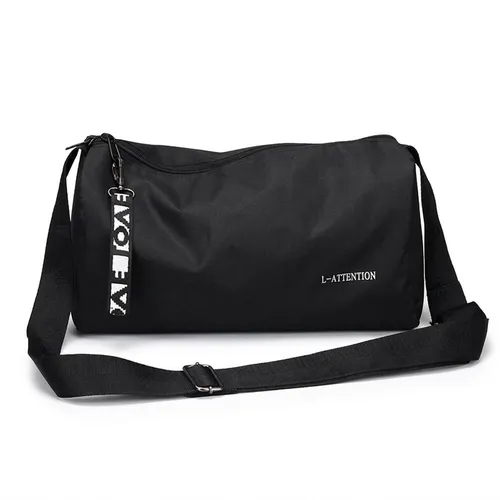 Waterproof Large-Capacity Gym Duffel Bag with Shoe Pocket