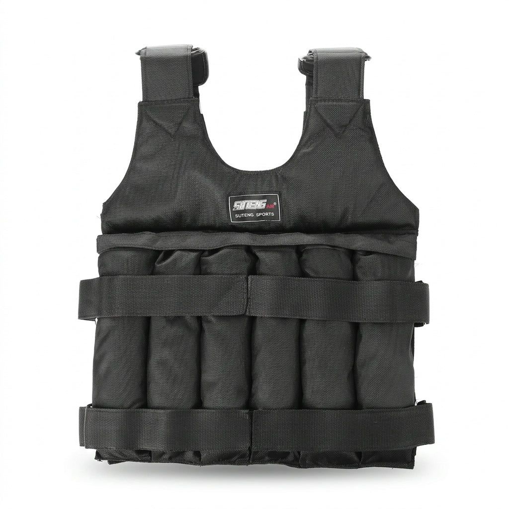 Adjustable Weighted Vest for Intense Training & Secure Fit Design