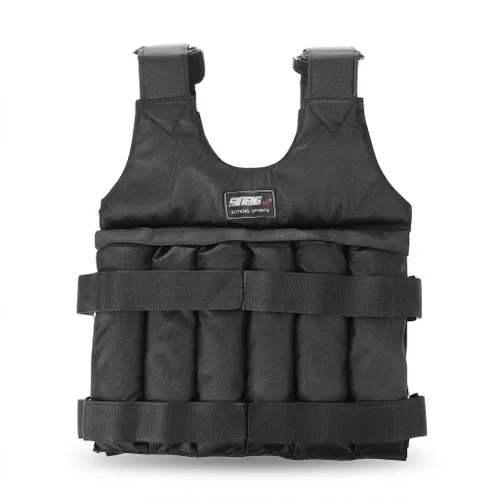 Adjustable Weighted Vest for Intense Training & Secure Fit Design