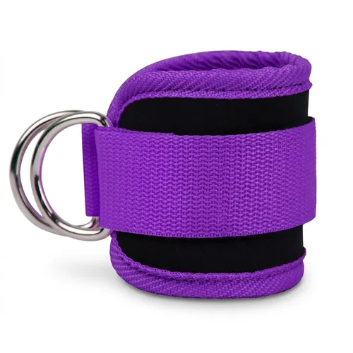 Ankle Cable Straps for Leg Training with Padded Neoprene Support