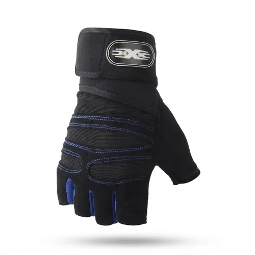 Gym Training Gloves for Secure Grip with Padded Breathable Mesh