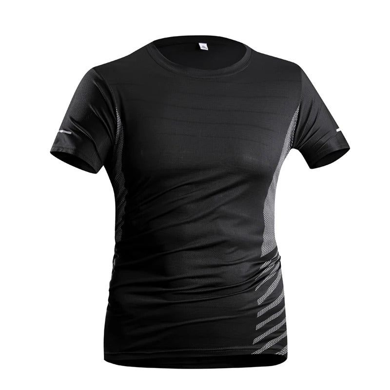 Quick-Dry Running T-Shirt for Performance with Breathable Ice Silk