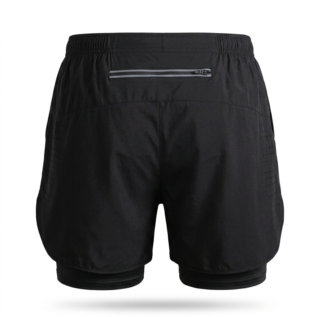 Men's Running Shorts for Performance with Quick-Dry Double Layer