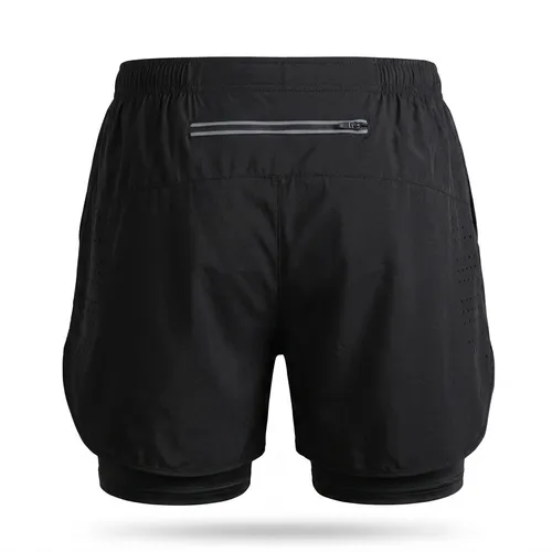 Men's Running Shorts for Performance with Quick-Dry Double Layer