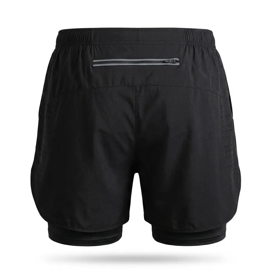 Men's Running Shorts for Performance with Quick-Dry Double Layer