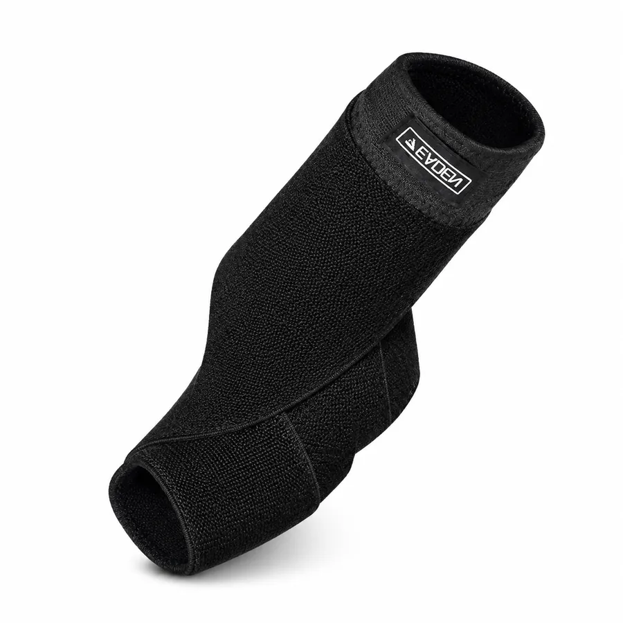 Ankle Support Wrap for Stable Fit with Adjustable Compression Strap